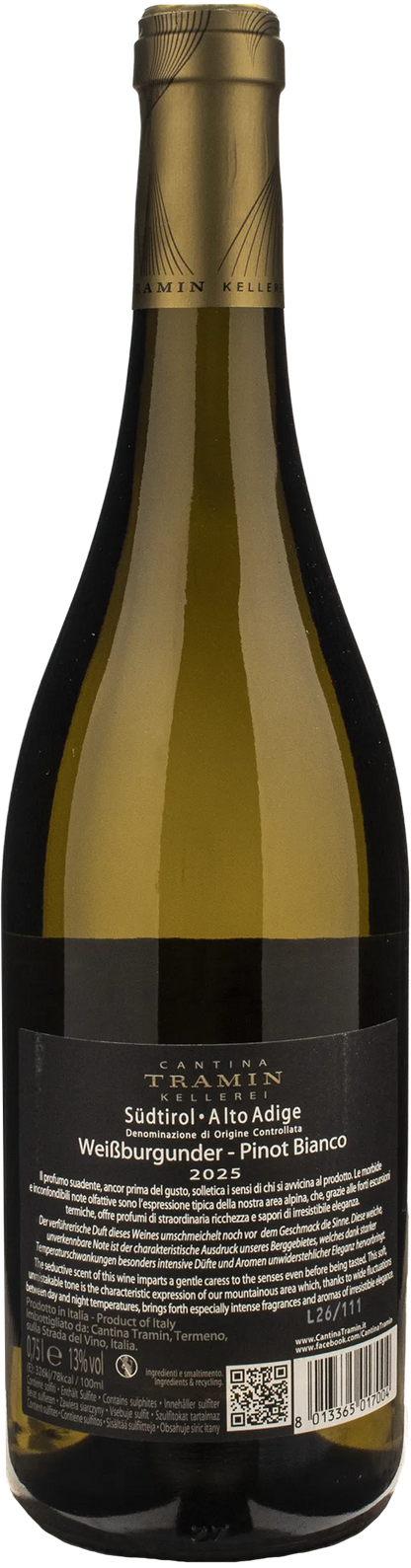 Tramin Pinot Bianco 2025