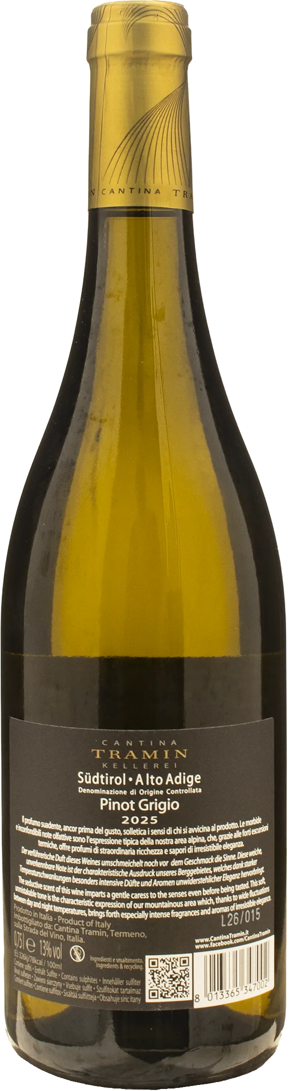 Tramin Pinot Grigio 2025