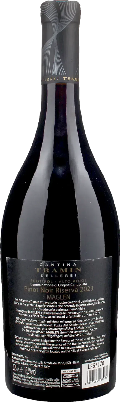 Tramin Pinot Nero Riserva Maglen 2023