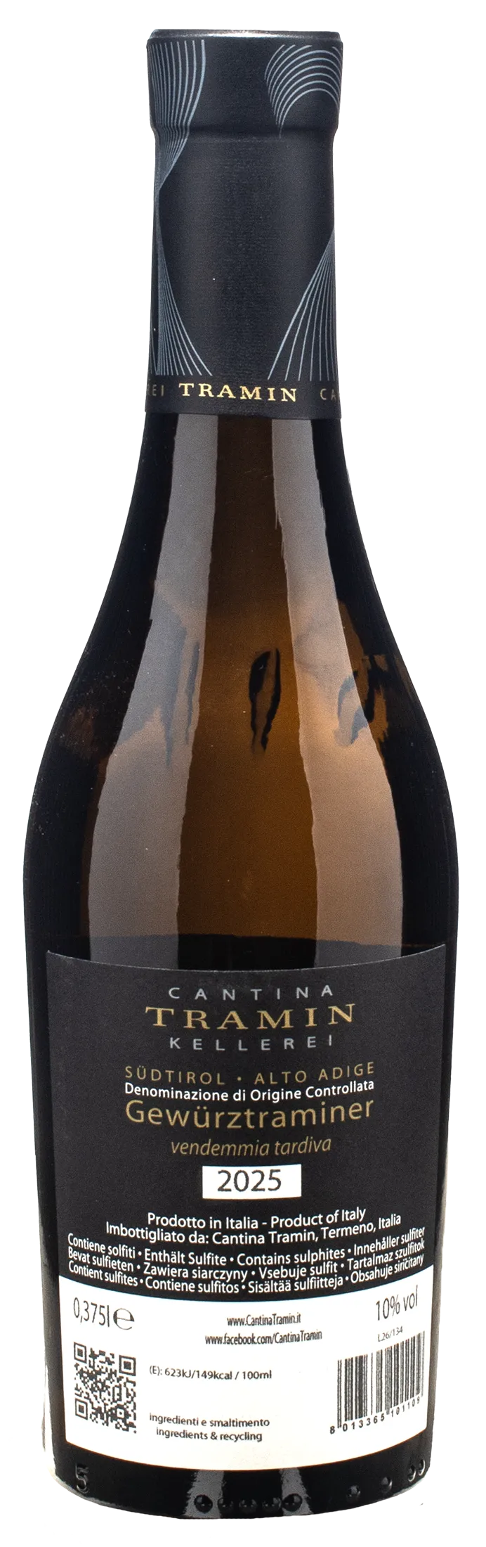 Tramin Roen Gewurztraminer Vendemmia Tardiva 0.375L 2025
