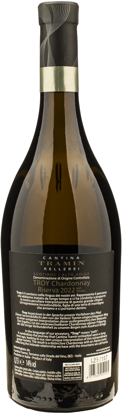 Tramin Troy Chardonnay Riserva 2022