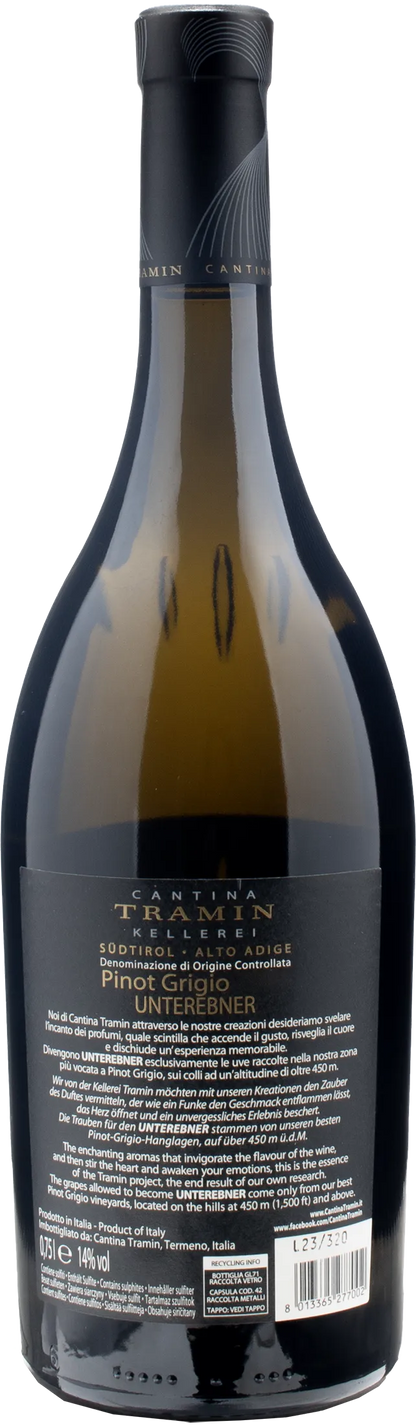 Tramin Unterebner Pinot Grigio 2022