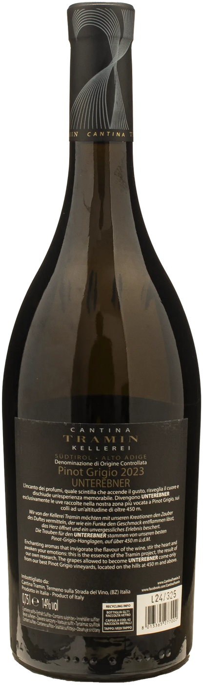 Tramin Unterebner Pinot Grigio 2023