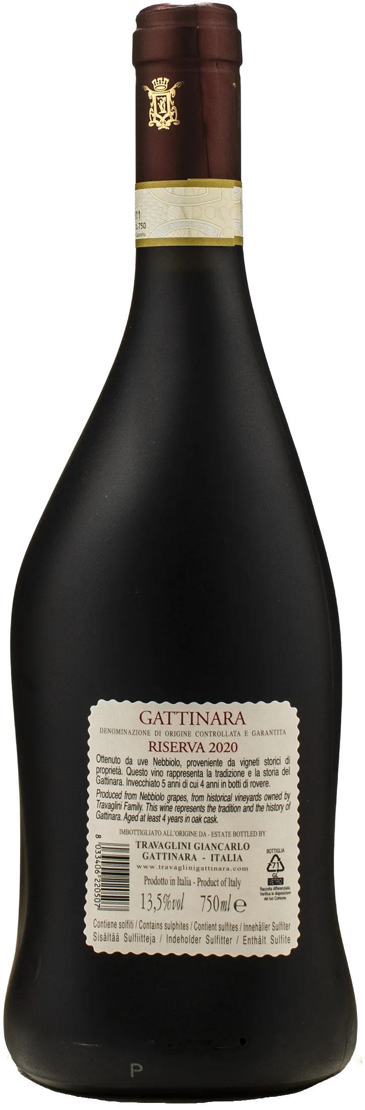 Travaglini Gattinara Riserva 2020