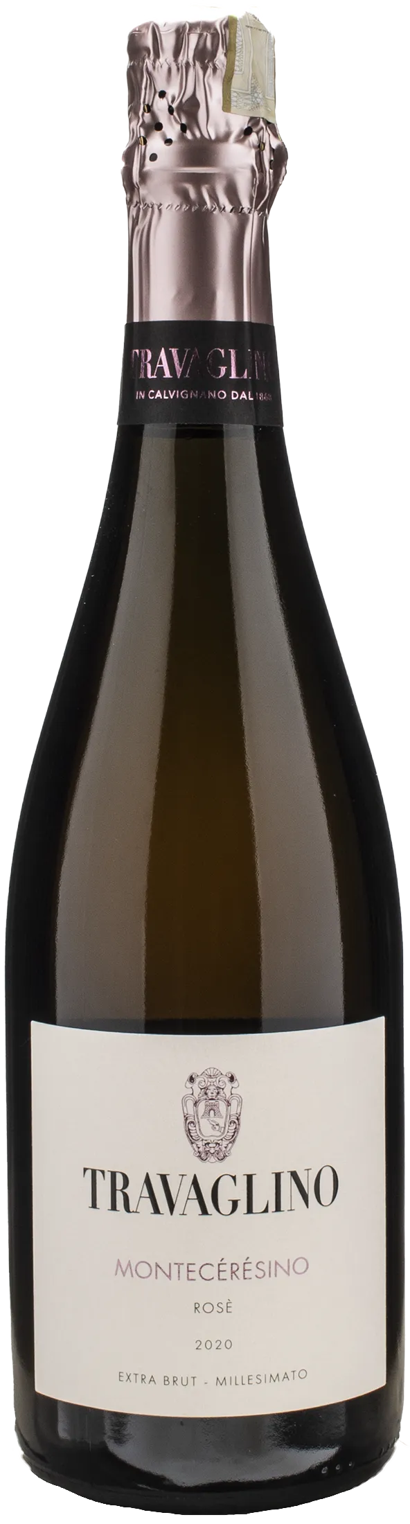 Travaglino Montecérésino Metodo Classico Pinot Nero Rosé Extra Brut 2020