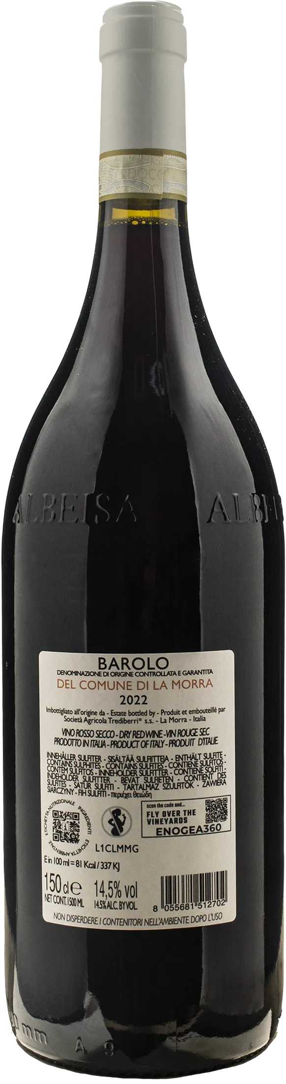 Trediberri Barolo del comune di La Morra Magnum 2022