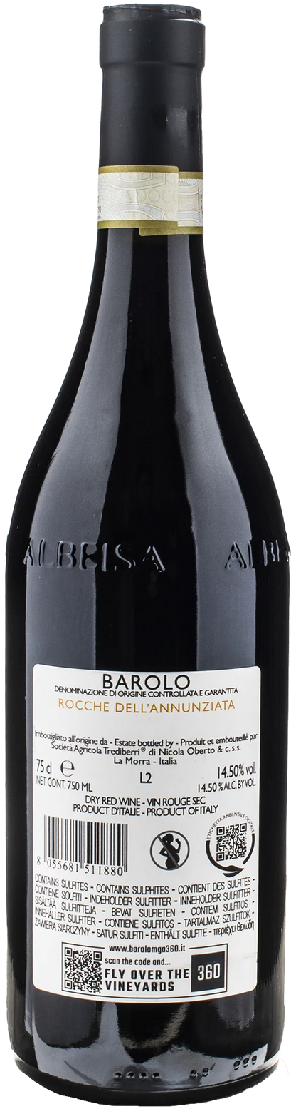 Trediberri Barolo Rocche dell'Annunziata 2020
