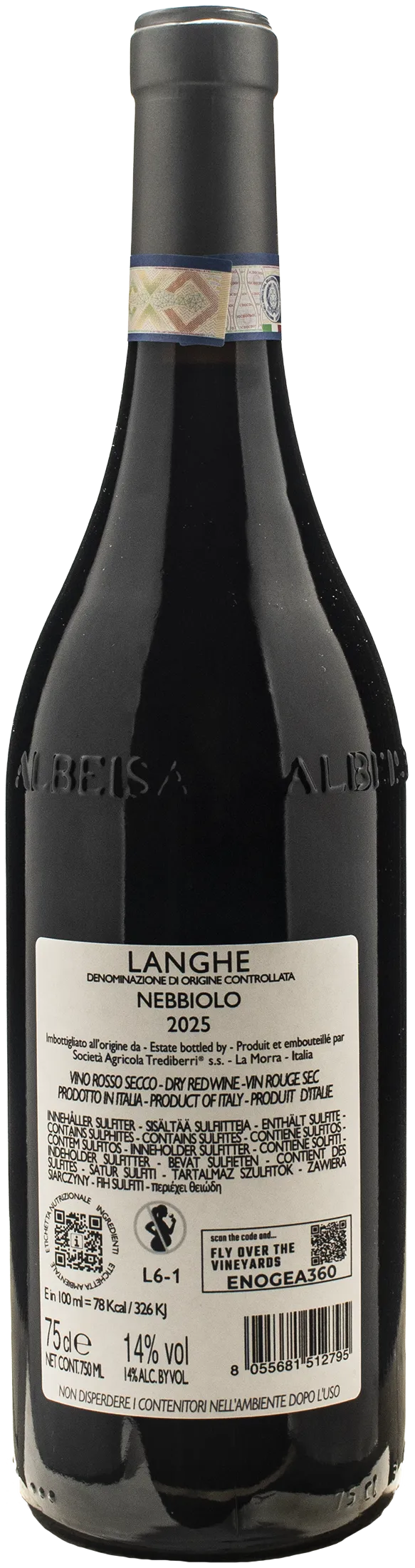 Trediberri Langhe Nebbiolo 2025