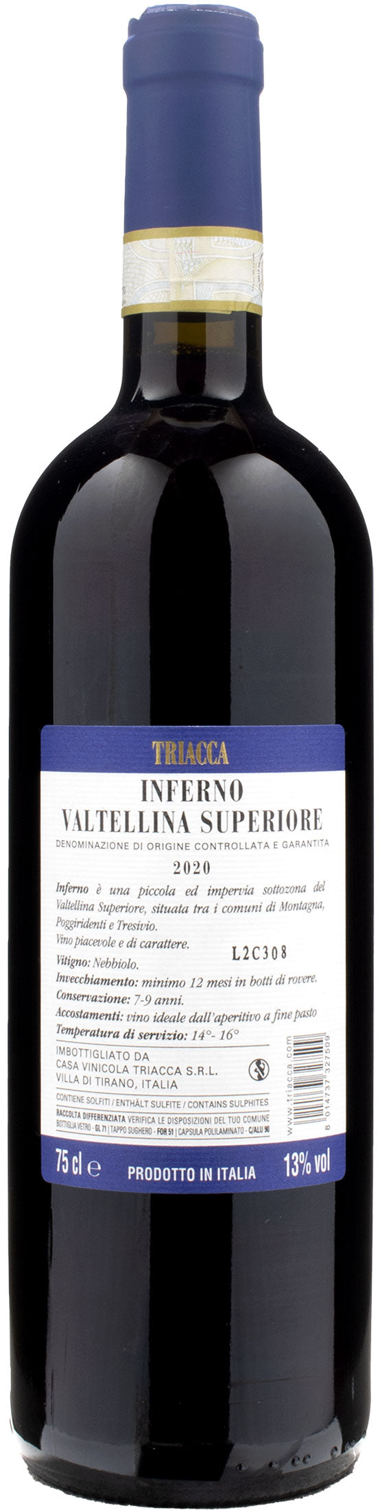 Triacca Valtellina Superiore Inferno 2020