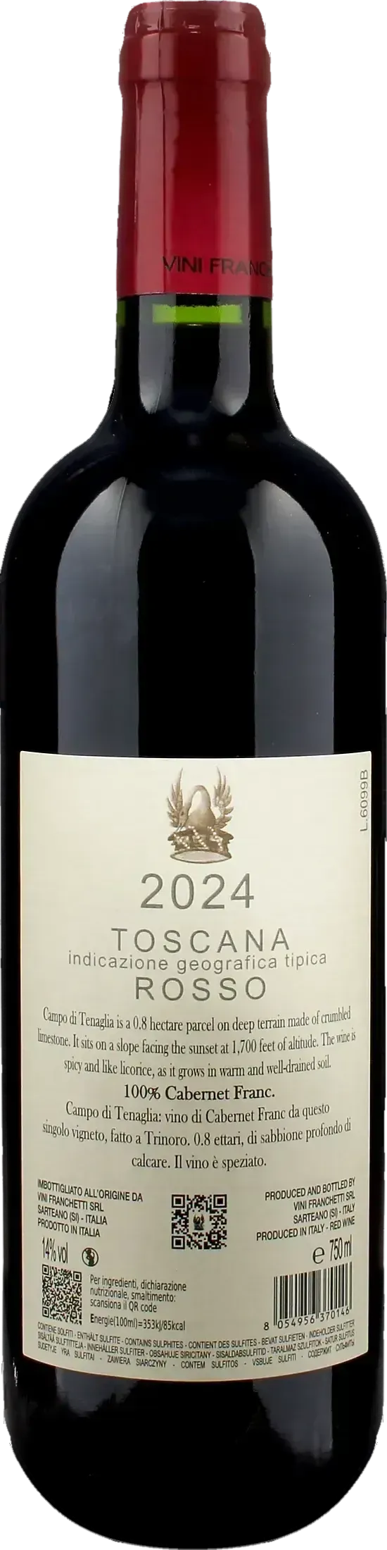 Tenuta di Trinoro Toscana Rosso Campo di Tenaglia 2024