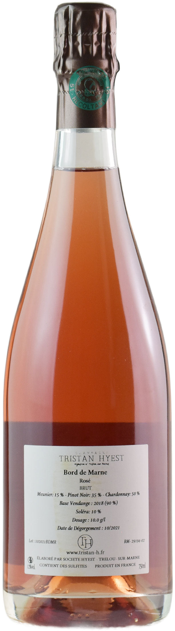 Tristan Hyest Champagne Bord de Marne Rosé Brut