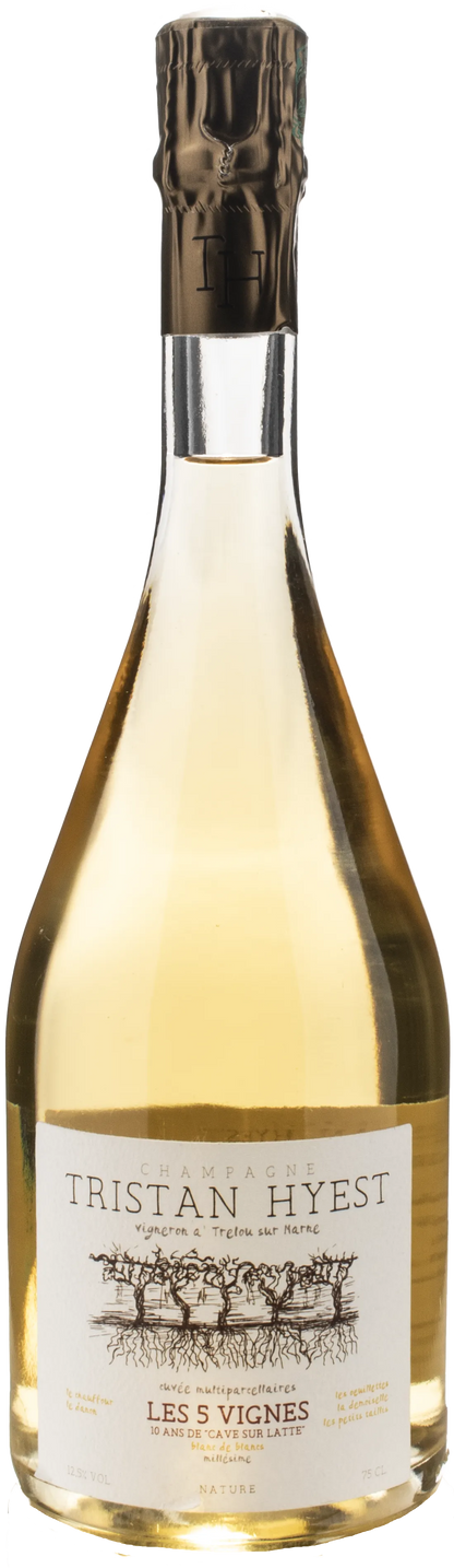 Tristan Hyest Champagne Les 5 Vignes Blanc de Blancs Nature Millesime 2013