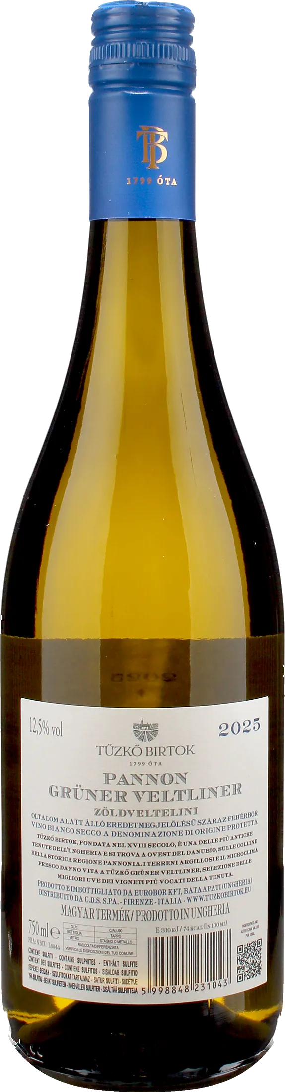 Tuzko Birtok Gruner Veltliner Pannon 2025