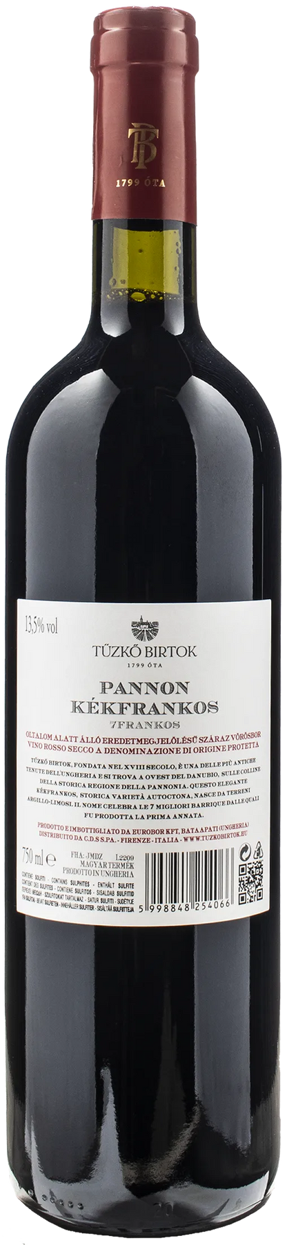 Tuzko Birtok Pannon 7Frankos 2020
