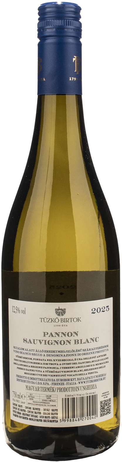 Tuzko Birtok Sauvignon Blanc Pannon 2025
