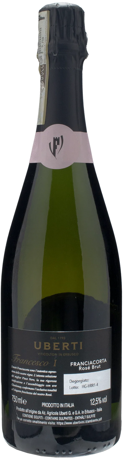 Uberti Franciacorta Rose' Brut Francesco I