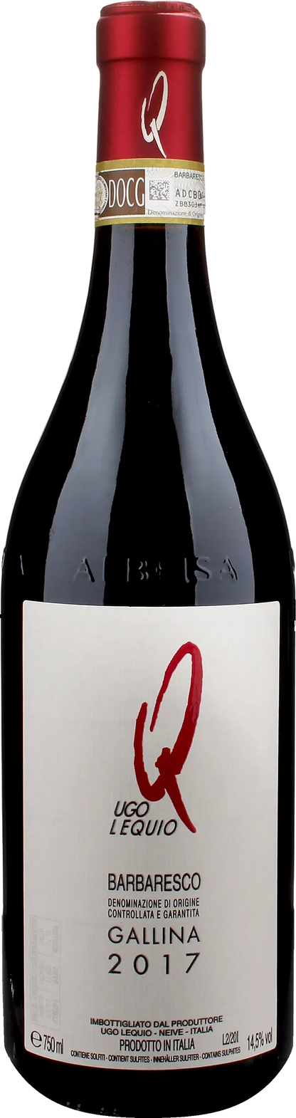 Ugo Lequio Barbaresco Gallina 2017