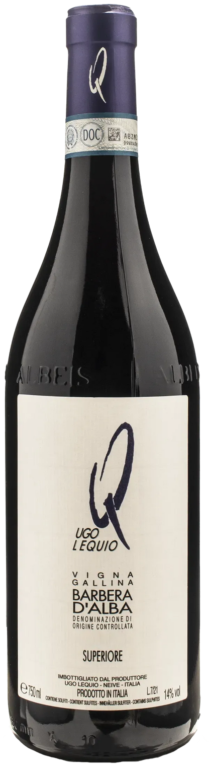 Ugo Lequio Barbera d'Alba Superiore Vigna Gallina 2019