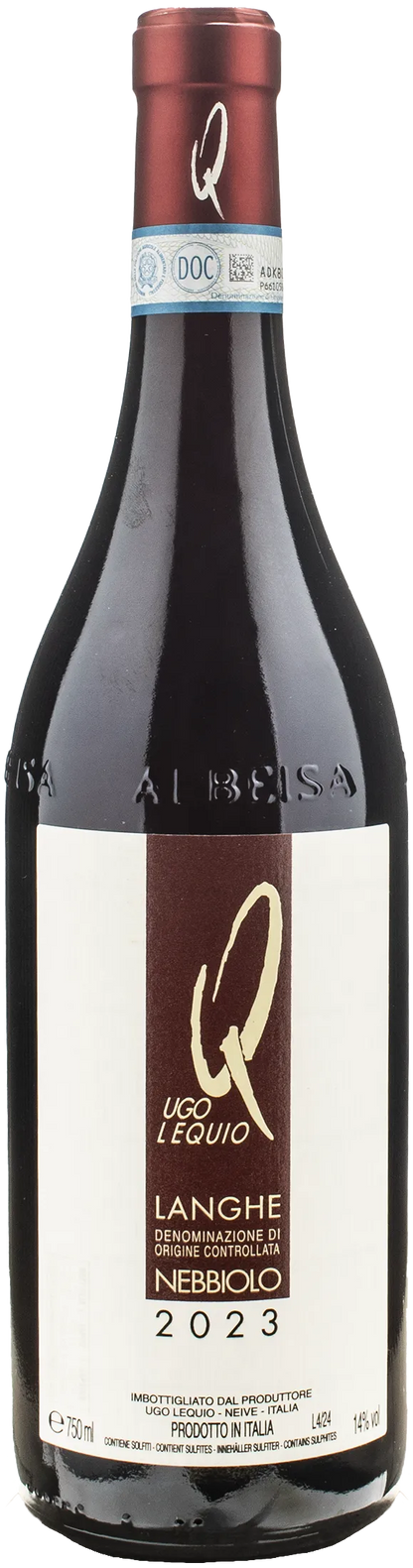 Ugo Lequio Langhe Nebbiolo 2023