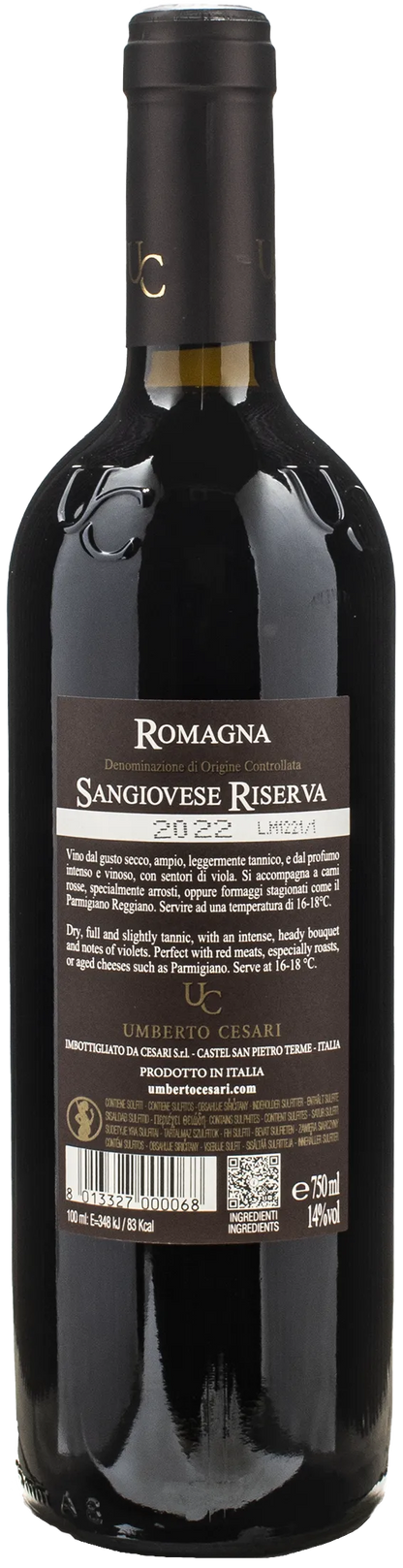 Umberto Cesari Romagna Sangiovese Riserva 2022