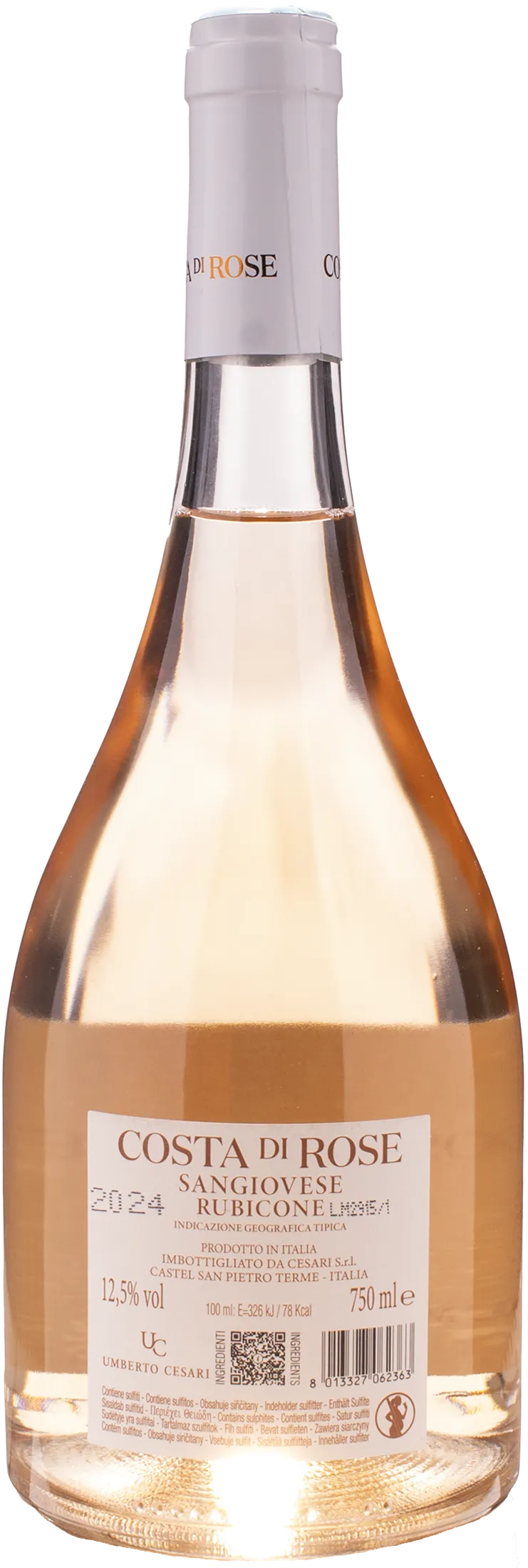 Umberto Cesari Sangiovese Rubicone Rosè Costa di Rose 2024