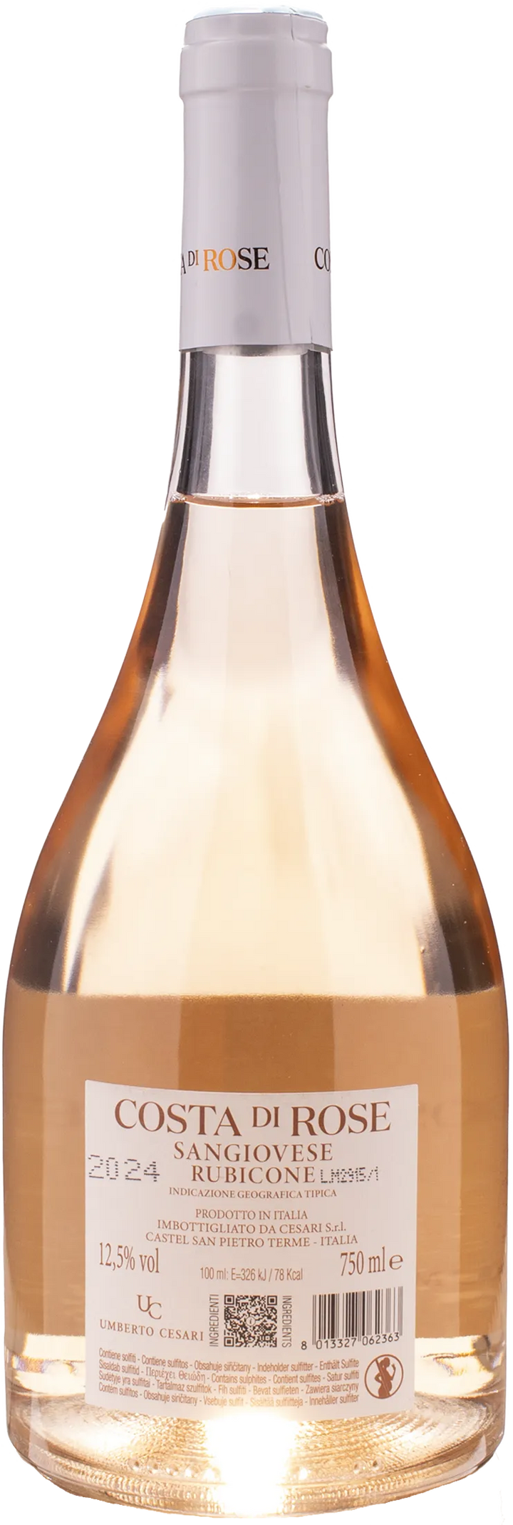 Umberto Cesari Sangiovese Rubicone Rosè Costa di Rose 2024