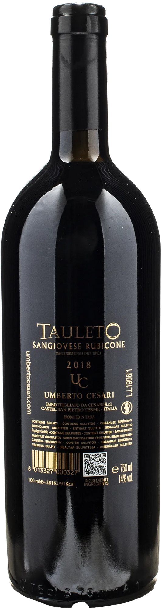 Umberto Cesari Tauleto Sangiovese 2018