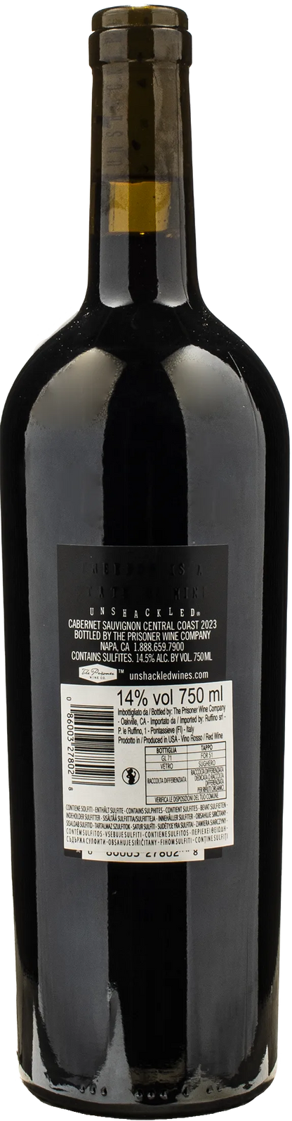 Unshackled Cabernet Sauvignon 2023