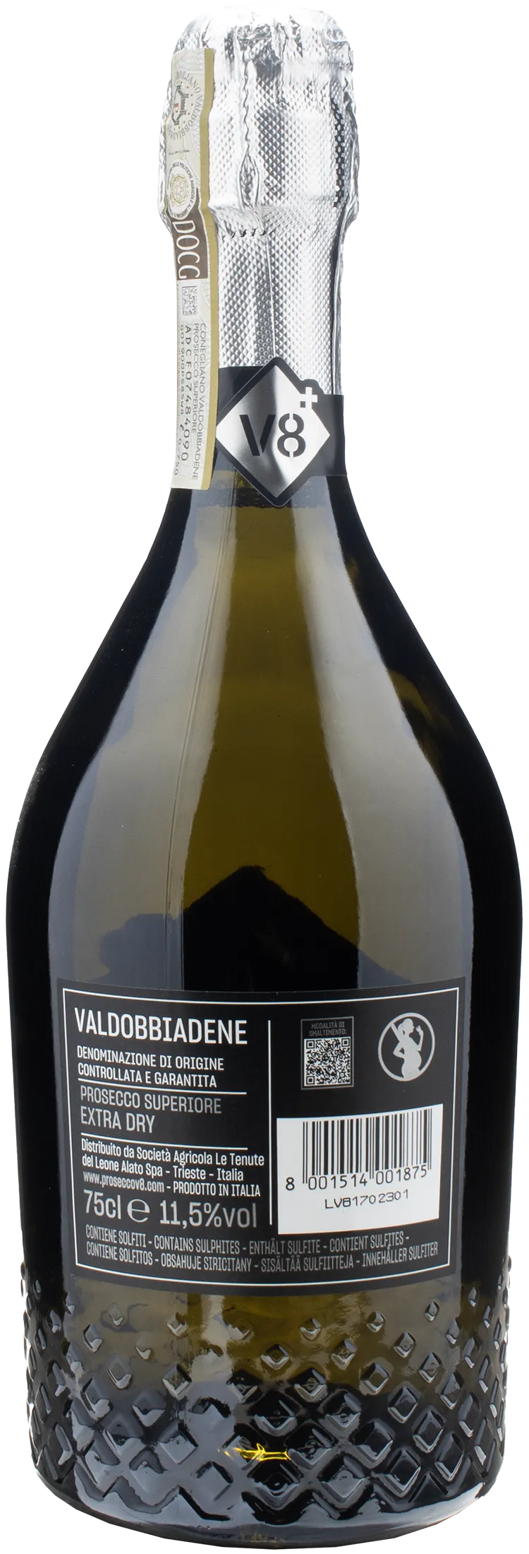 V8 + Valdobbiadene Prosecco Superiore Extra Dry Piero