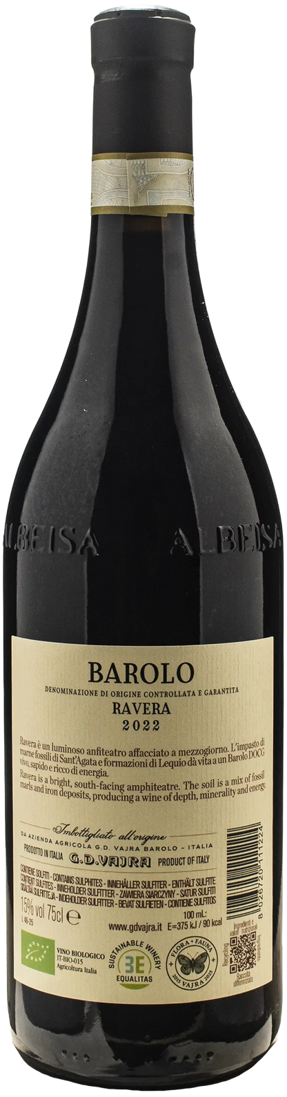 Vajra G.D. Barolo Ravera 2022