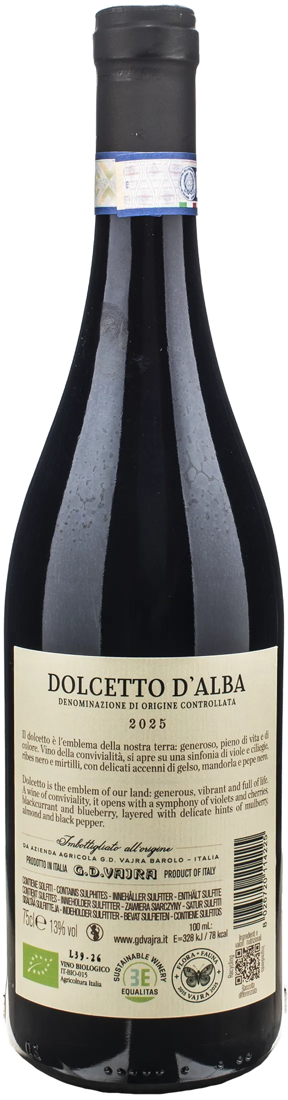 Vajra G.D. Dolcetto d'Alba 2025