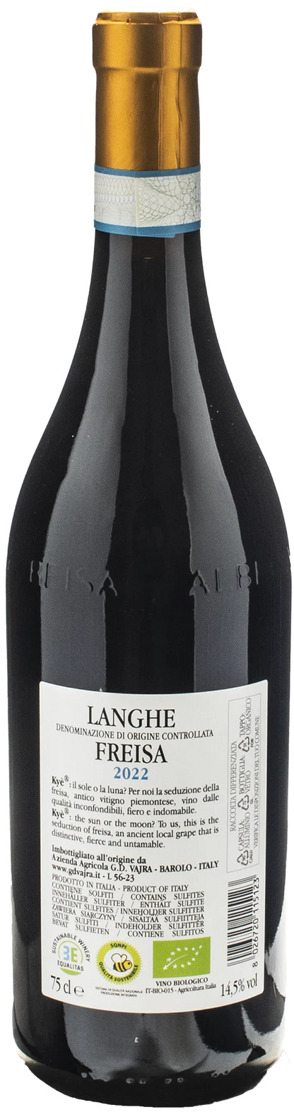 Vajra G.D. Langhe Freisa Kye 2022