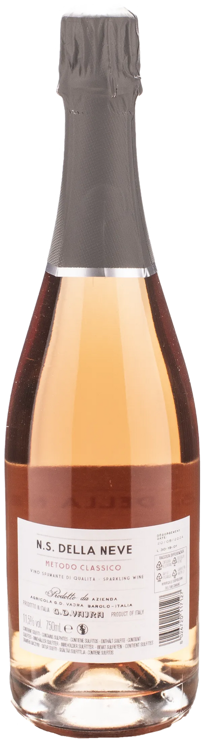 Vajra G.D. Spumante N.S. della Neve Rosé Metodo Classico Brut