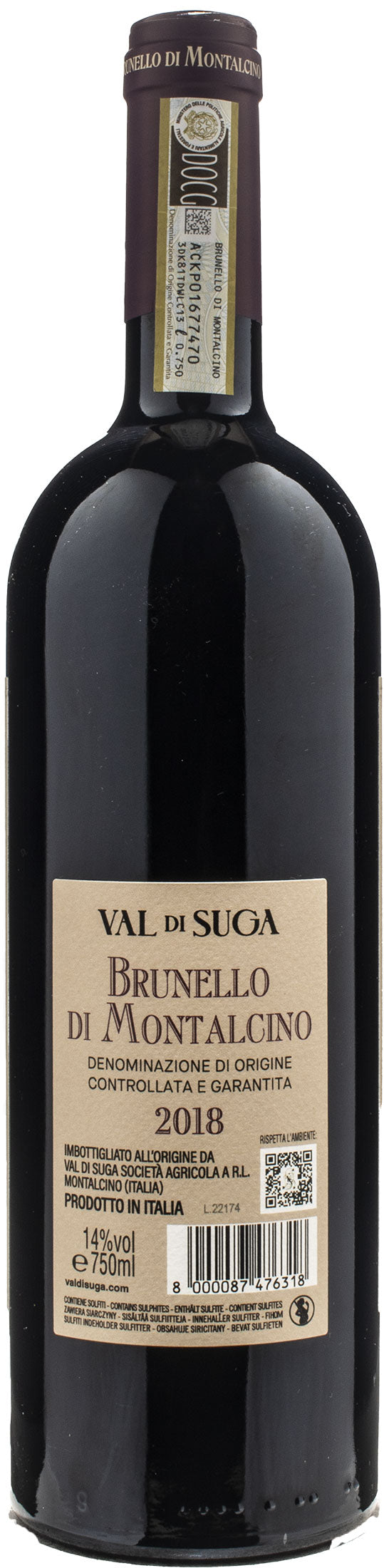 Val di Suga Brunello di Montalcino 2018