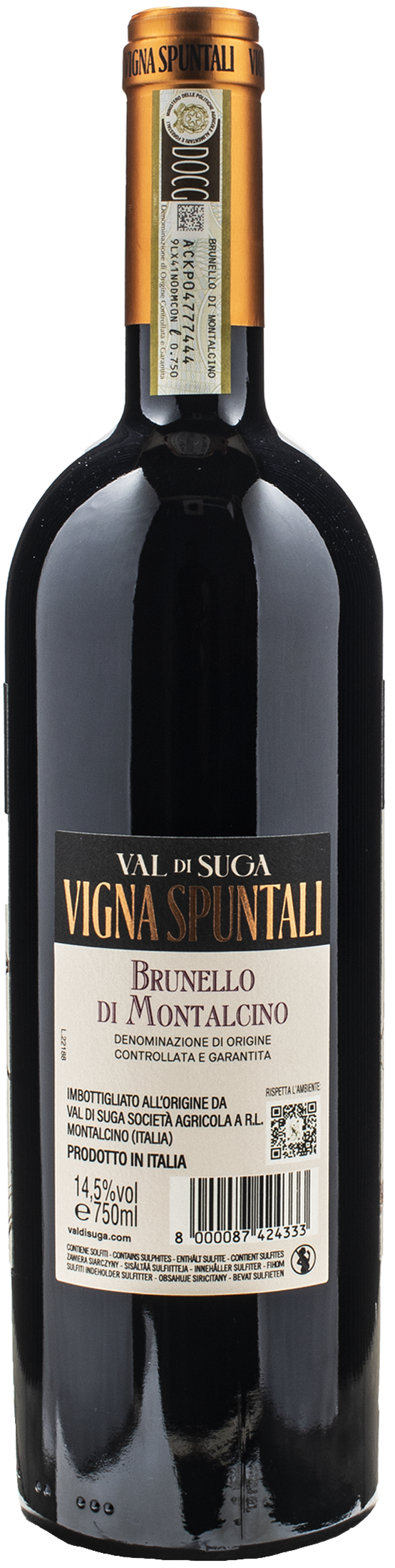 Val di Suga Brunello di Montalcino Vigna Spuntali 2018