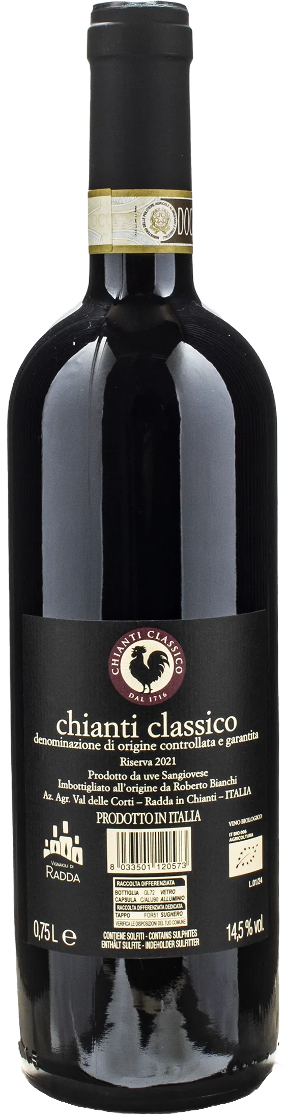 Valdellecorti Chianti Classico Riserva 2021