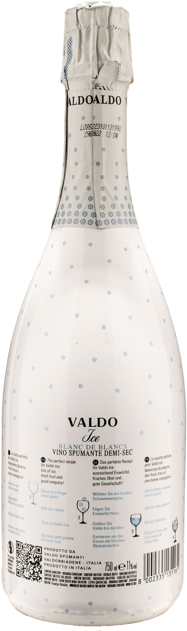 Valdo Ice Blanc de Blancs Demi sec