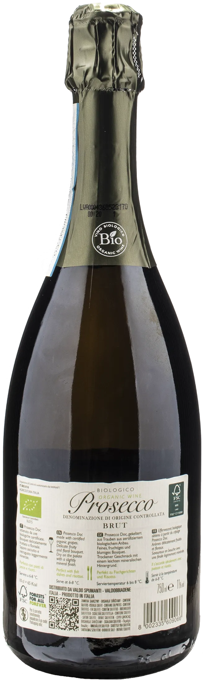 Valdo Prosecco Bio Brut