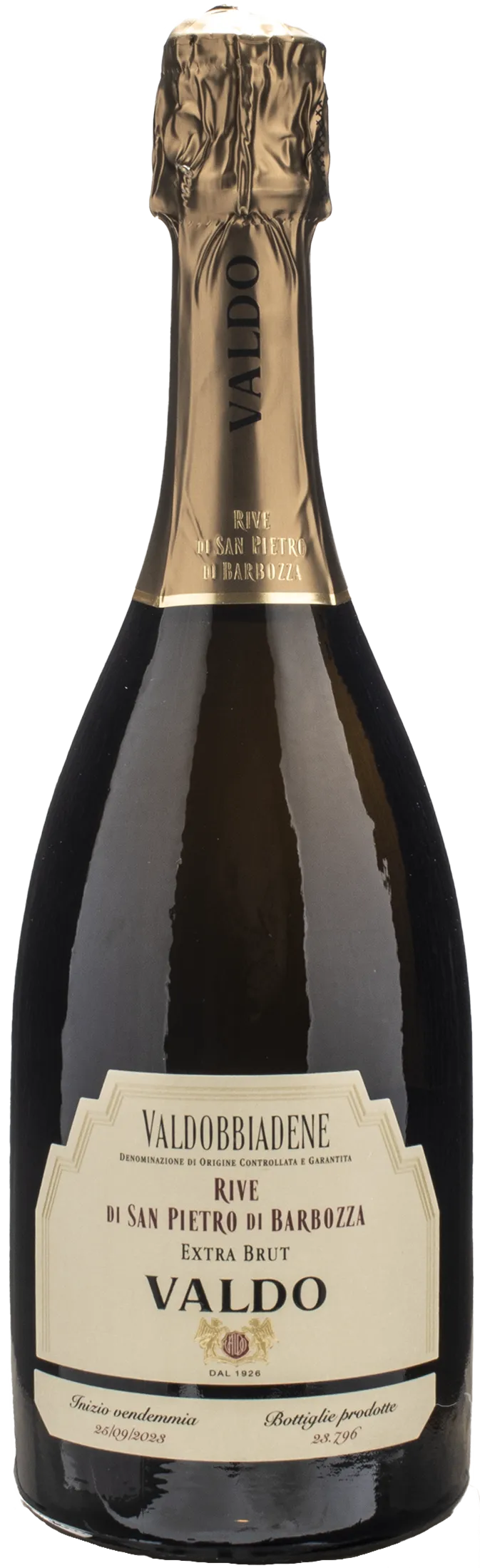 Valdo Valdobbiadene Le Rive di San Pietro di Barbozza Extra Brut 2023