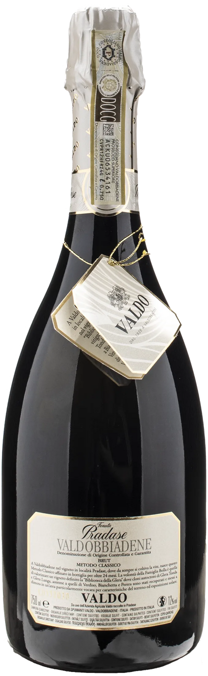 Valdo Valdobbiadene Tenuta Pradase Metodo Classico Brut
