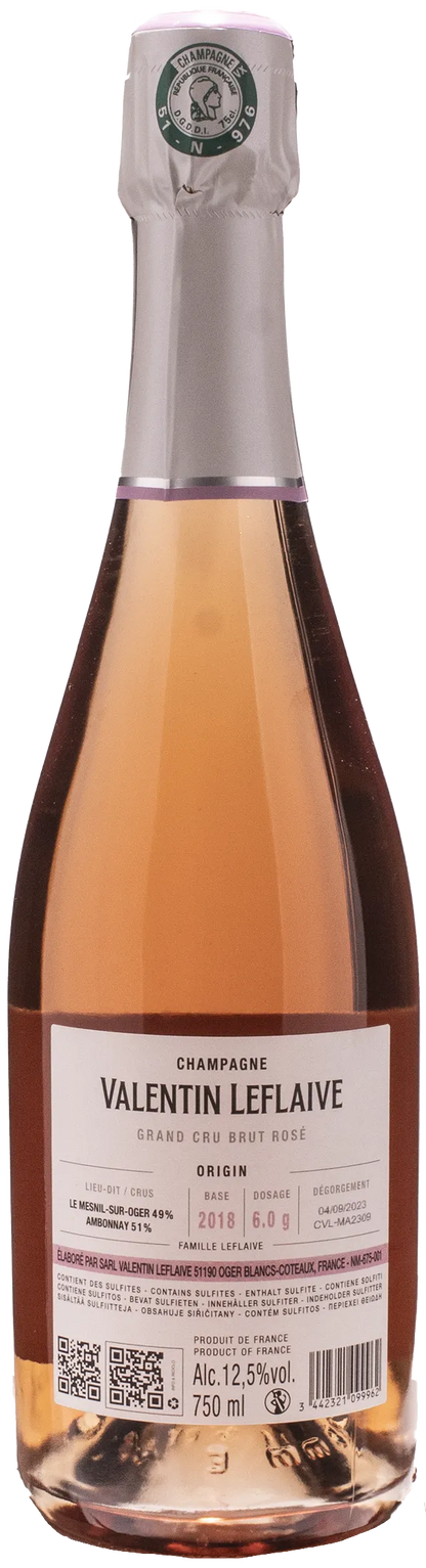 Valentin Leflaive Champagne Grand Cru Rosè Brut