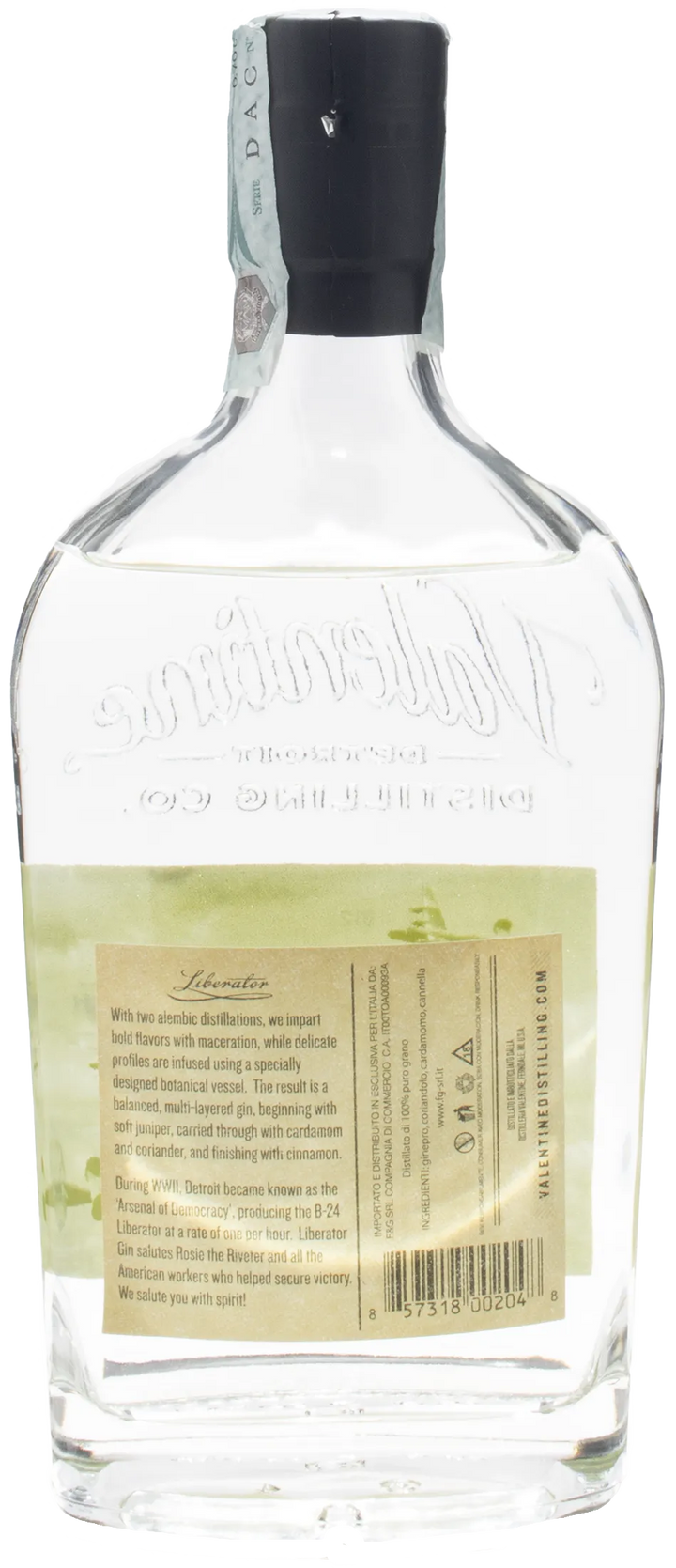 Valentine Distilling Liberator Gin 0.7L