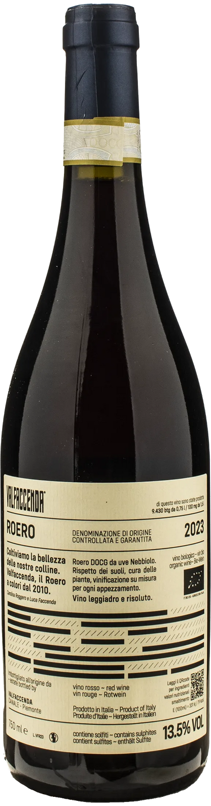 Valfaccenda Roero Rosso 2023