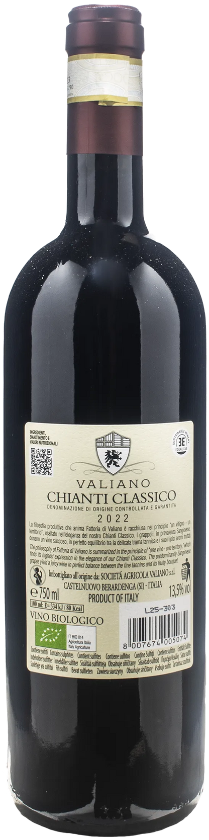 Valiano Chianti Classico 2022