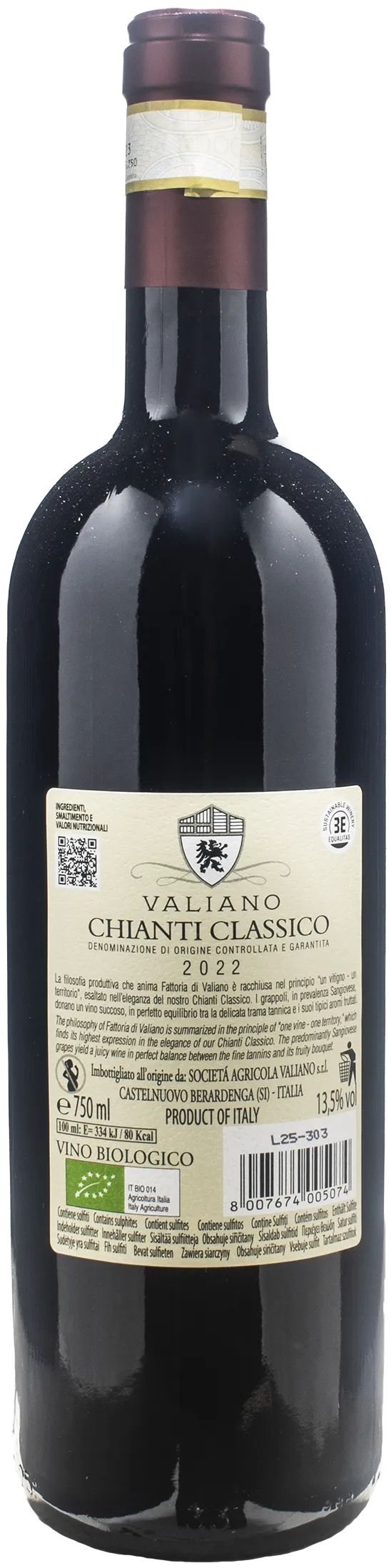 Valiano Chianti Classico 2022