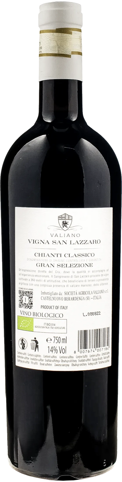 Valiano Chianti Classico Gran Selezione San Lazzaro 2020