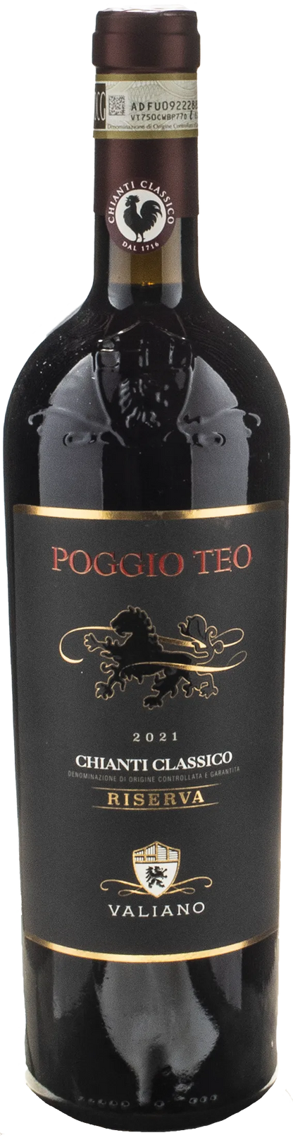 Valiano Chianti Classico Riserva Poggio Teo 2021