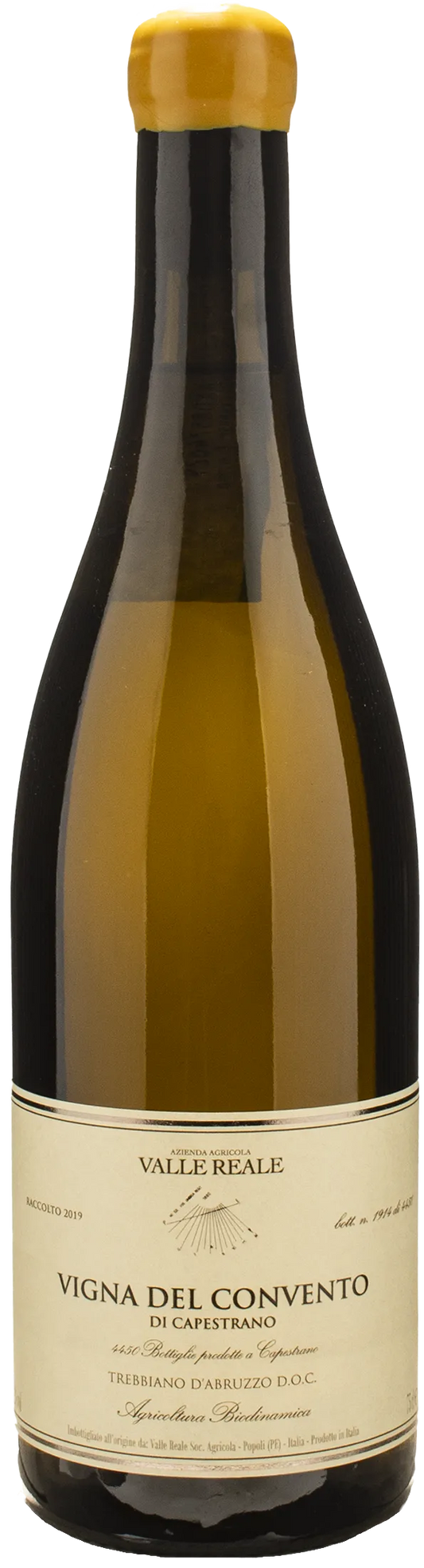 Valle Reale Trebbiano d'Abruzzo Vigna del Convento di Capestrano 2019