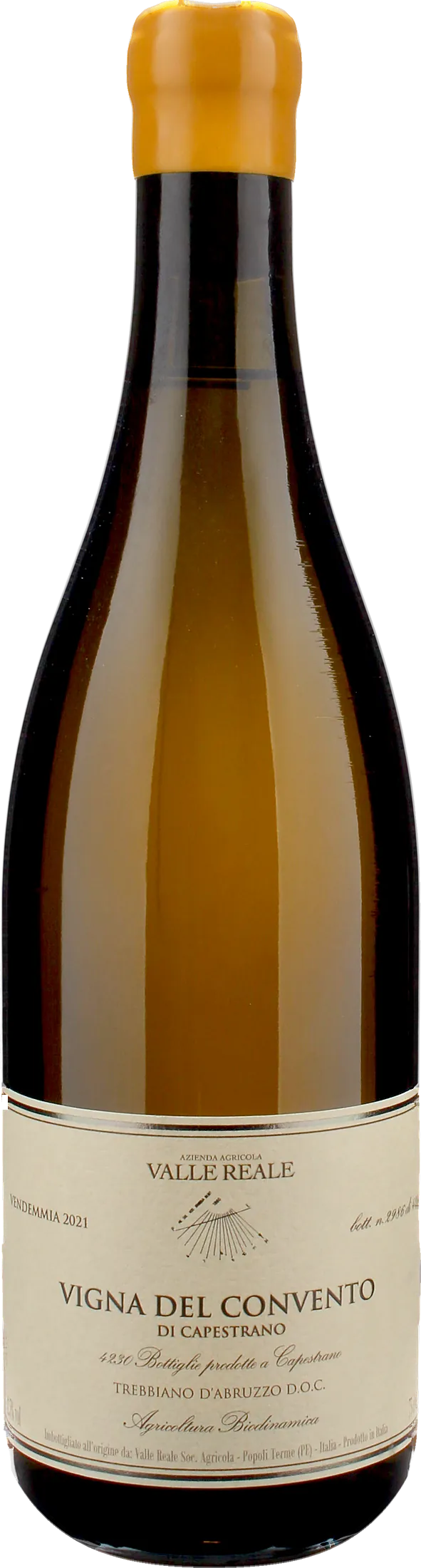 Valle Reale Trebbiano d'Abruzzo Vigna del Convento di Capestrano 2021