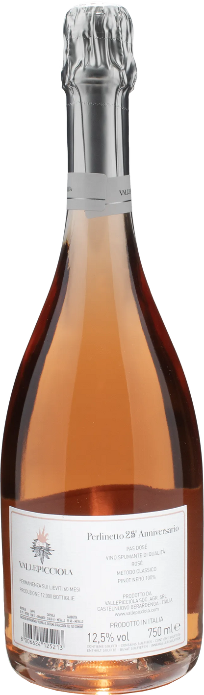 Vallepicciola Metodo Classico Perlinetto 25 Rosè